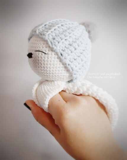 English pattern "Seal - Lovey", Baby blanket, Baby Lovey