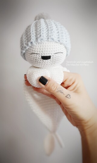 English pattern "Seal - Lovey", Baby blanket, Baby Lovey