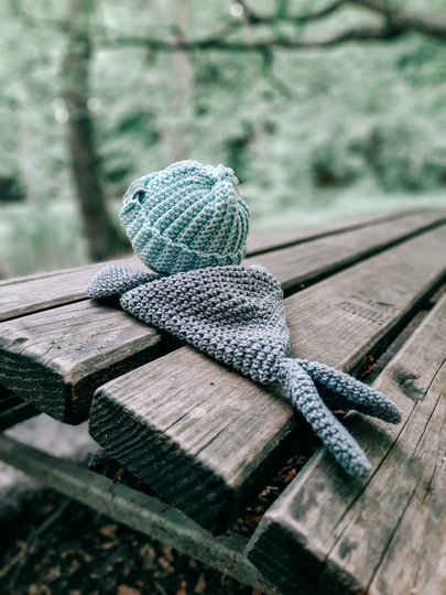 English pattern "Seal - Lovey", Baby blanket, Baby Lovey