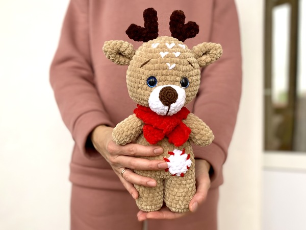 Crochet Pattern Christmas DEER
