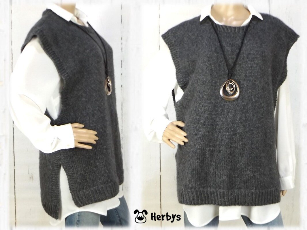 Strickanleitung Pullunder "Trendy"