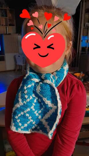 Anleitung Unisexschal Gaelyptica