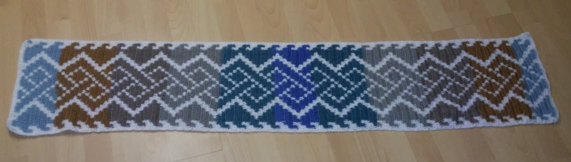 Anleitung Unisexschal Gaelyptica