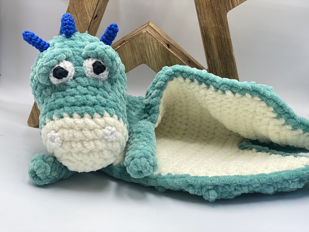 Crochet Pattern - Comforter Dino (Cuddly Dino) - Image 8
