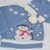 Strickanleitung Kinderpulli * Schneemann * für 2 - ¾ - ⅚ Jahre