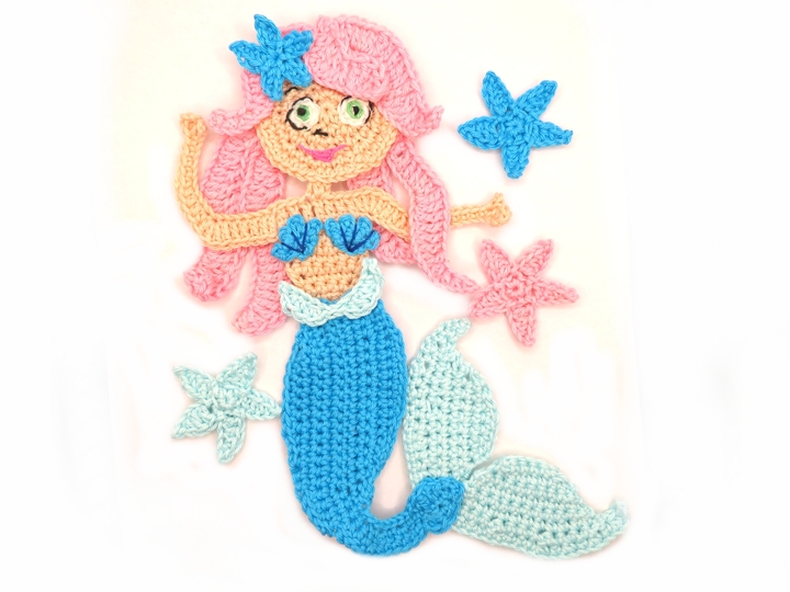 Crochet Pattern  Mermaid 3