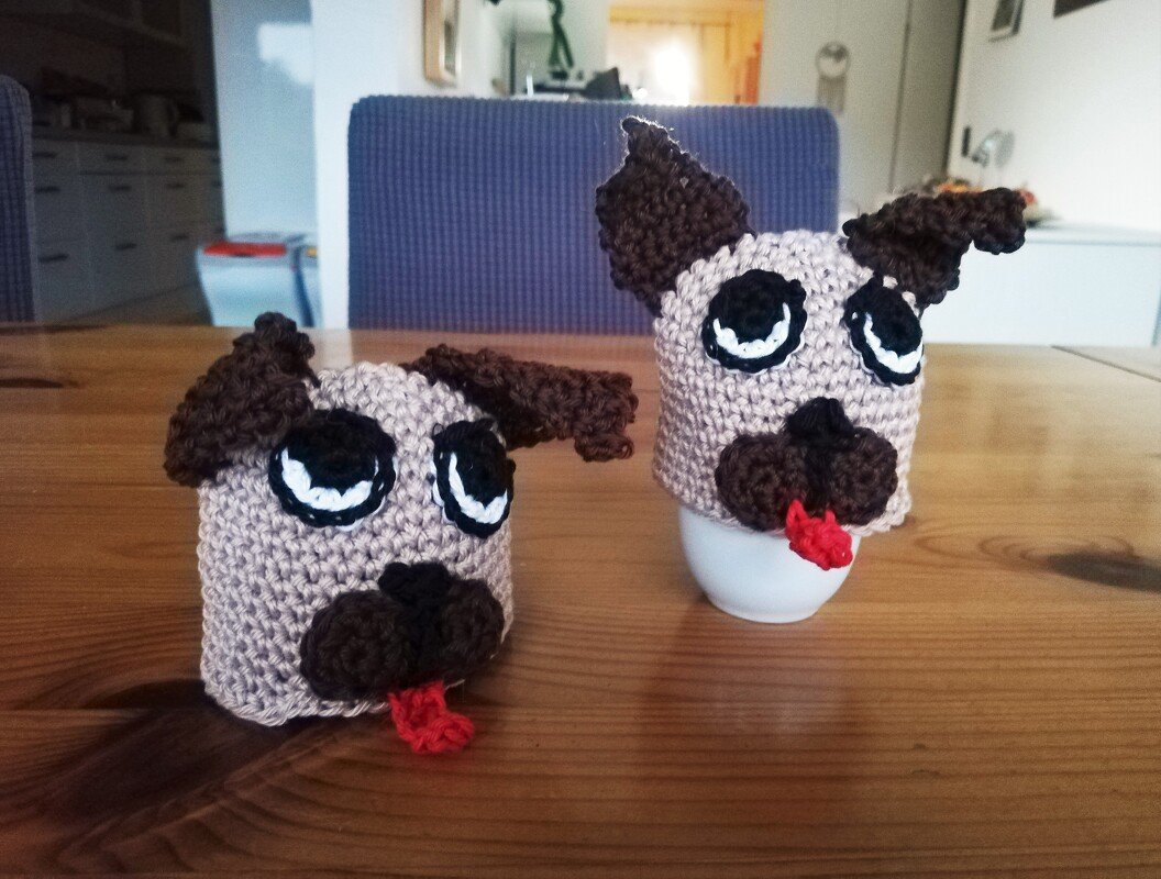 Anleitung Eierwärmer für Mopsliebhaber