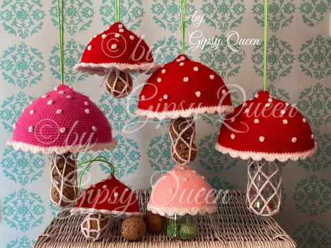 Häkelanleitung Piepmatz Pilz Fliegenpilz