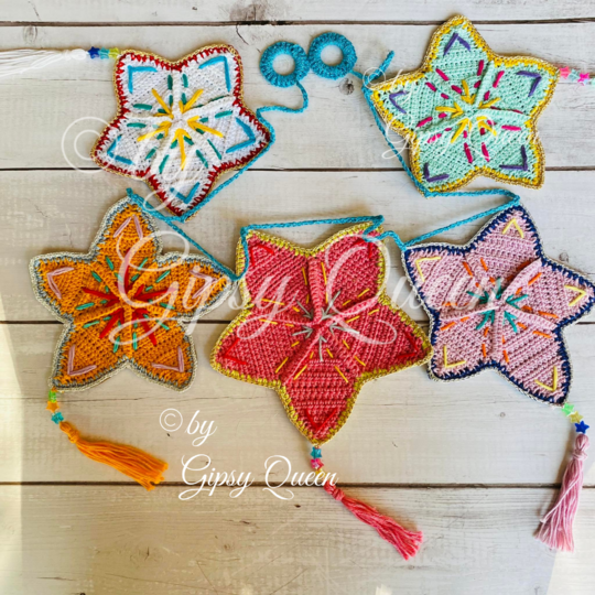 Häkelanleitung Stern