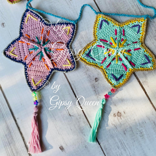 Häkelanleitung Stern