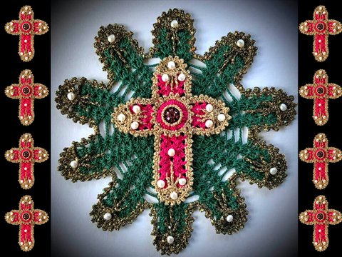 Festlicher Wandschmuck