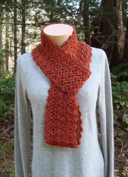 Pattern Autumn Elegance Infinity Scarf - PA-320 - Image 5