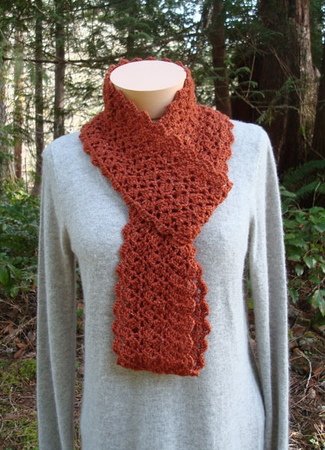 Pattern Autumn Elegance Infinity Scarf - PA-320