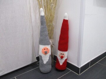 Häkelanleitung Türstopper Santa