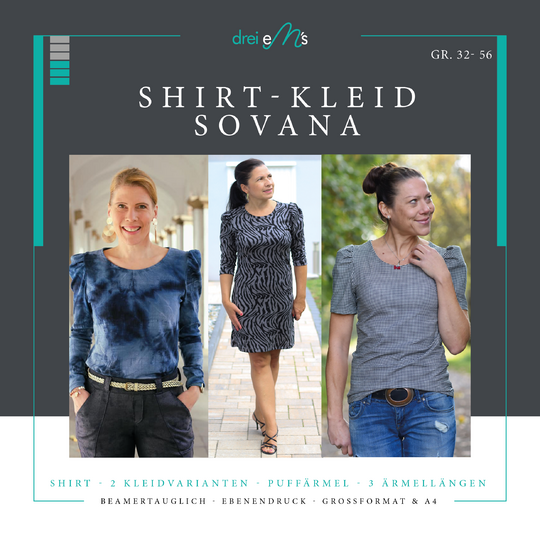 Ebook Kleid/Shirt SOVANA Gr. 32-56