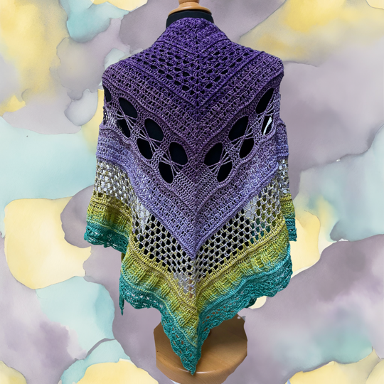 Häkelanleitung Dreieckstuch "Amalthea"