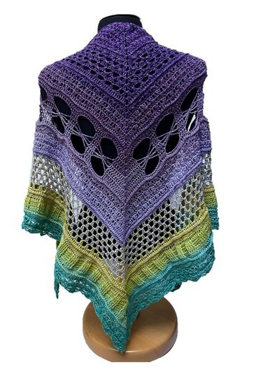 Häkelanleitung Dreieckstuch "Amalthea"