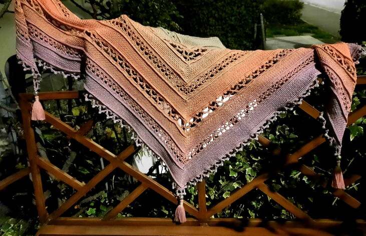 Scheherazade - ein Häkeltuch wie aus 1001 Nacht