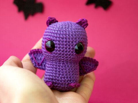 Amigurumi Häkelanleitung Baby Fledermaus