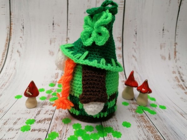 Little Gnome „Glücks-Klee“ – crochet pattern