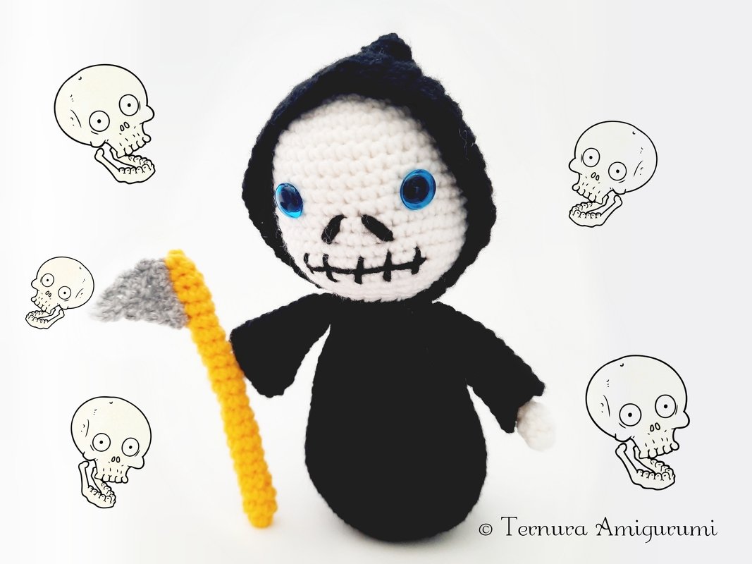 Crochet pattern The grim Reaper - Image 4