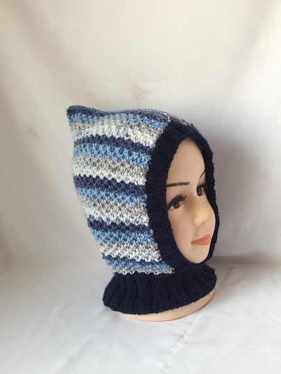 Strickanleitung Schalmütze, Schlupfmütze in 2 Größen   #290