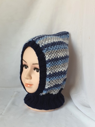 Strickanleitung Schalmütze, Schlupfmütze in 2 Größen   #290