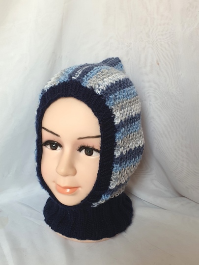 Strickanleitung Schalmütze, Schlupfmütze in 2 Größen   #290