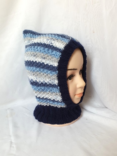 Strickanleitung Schalmütze, Schlupfmütze in 2 Größen   #290