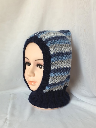 Strickanleitung Schalmütze, Schlupfmütze in 2 Größen   #290