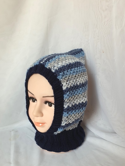 Strickanleitung Schalmütze, Schlupfmütze in 2 Größen   #290