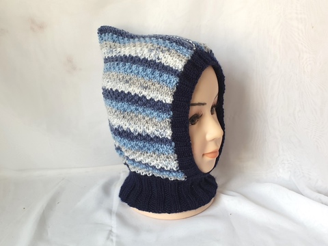 Strickanleitung Schalmütze, Schlupfmütze in 2 Größen   #290