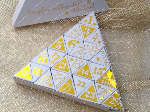 Advent Kalender 1-25 Plotterdatei SVG DXF