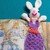 Bookmark "Engler bunny" - crochet pattern