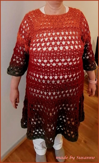 Häkelshirt "Steffis Sommermärchen", RVO Gr. s-XXL