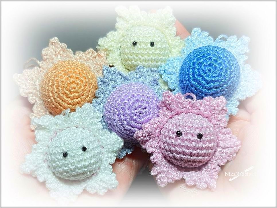 Häkelanleitung - Schneeflöckchen