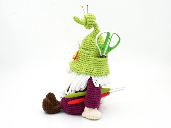 Phone Stand Gnome - Crochet Pattern