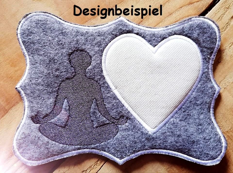 Stickdateien Yoga für den 10x10 und 13x18 Rahmen - Bild 2