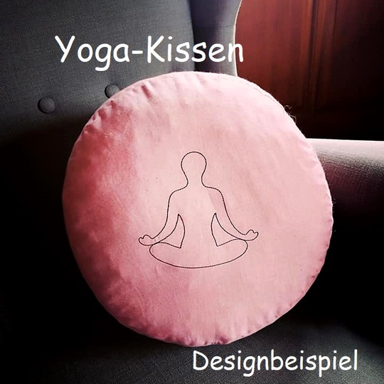 Stickdateien Yoga für den 10x10 und 13x18 Rahmen