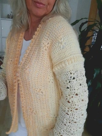 Flora Jacke - Häkelanleitung
