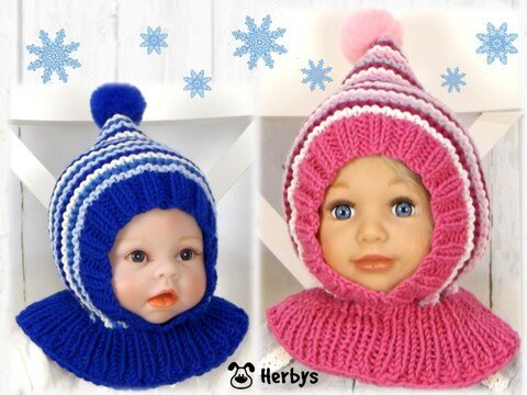 Strickanleitung Schalmütze "Zwergerl"