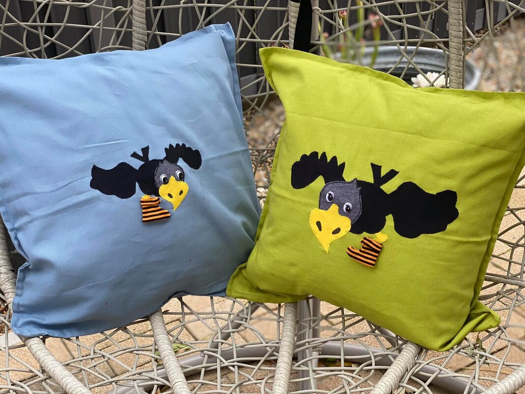 Vorlage Applikation Rabe Korbi - Bild 12