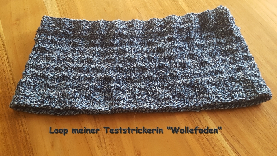 Loop aus Wollresten für die ganze Familie - Strickanleitung