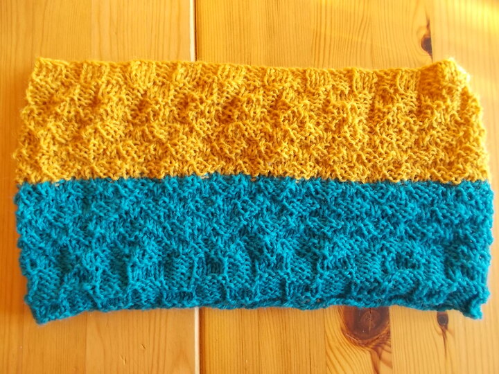 Loop aus Wollresten für die ganze Familie - Strickanleitung