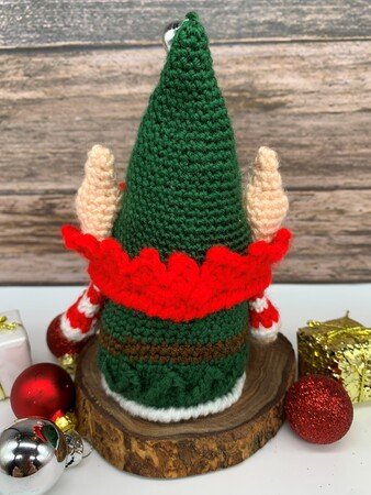 Crochet Pattern Christmas Gnome Elf