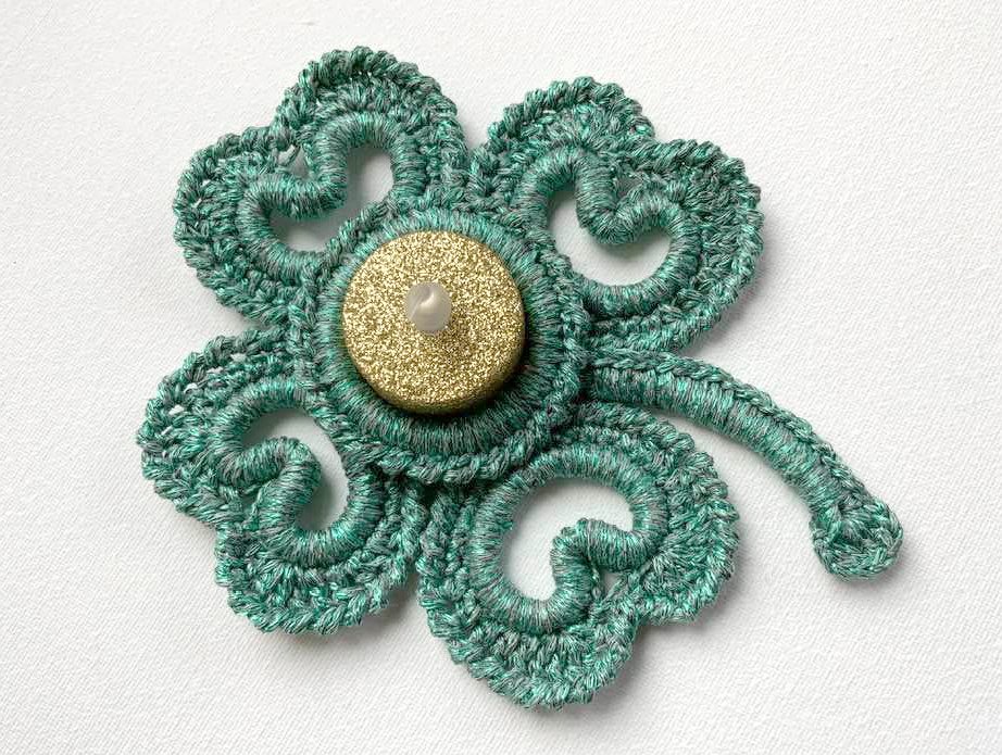 glücklicher Teelichthalter "Glücksklee" - Bild 2