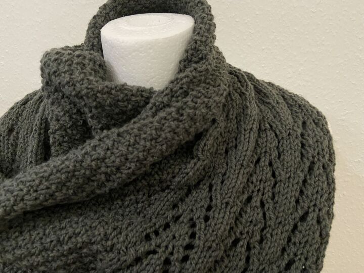 Strickanleitung - Kragenschal "Kaari"