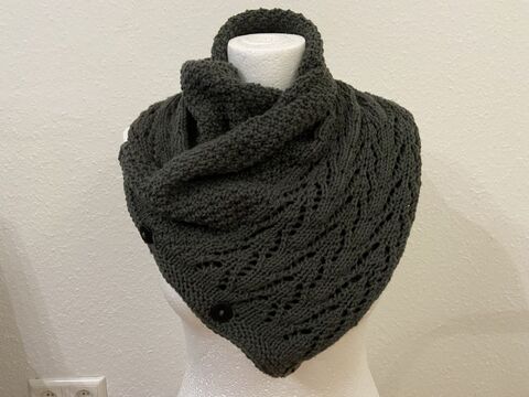 Strickanleitung - Kragenschal "Kaari"