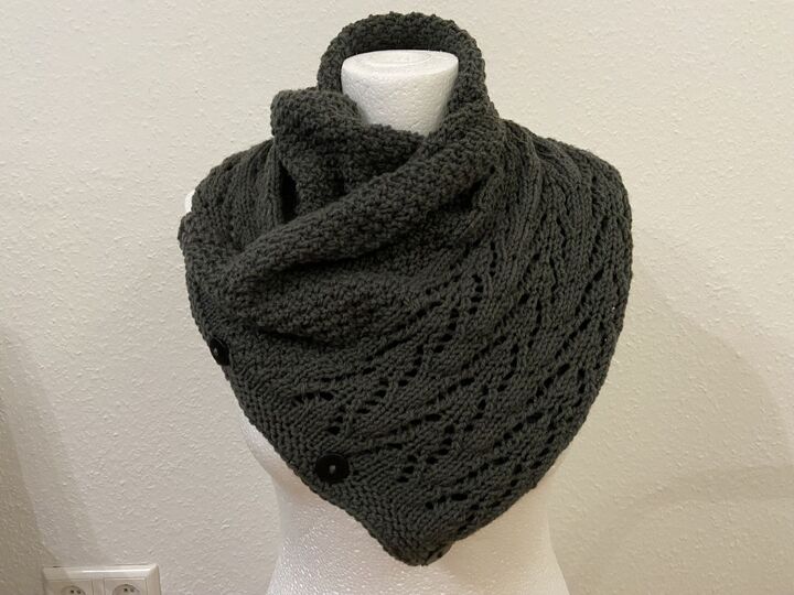 Strickanleitung - Kragenschal "Kaari"