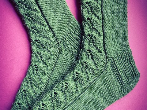 Anleitung Ranunkelsocken